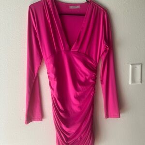 Halife Vibrant Pink Dress